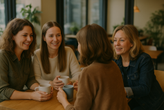 Symbolbild: Gründerinnentreff in der Gemeinde Neu Wulmstorf.