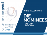 Unternehmergeist 2021 - Die Nominierten stehen fest