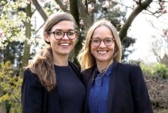 Traceless-Gründerinnen: Johanna Baare (l.) und Anne Lamp
